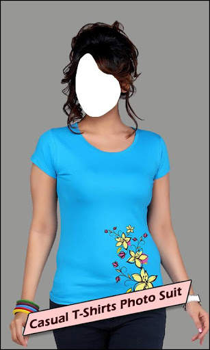 Casual T-Shirts Photo Suit screenshot 2