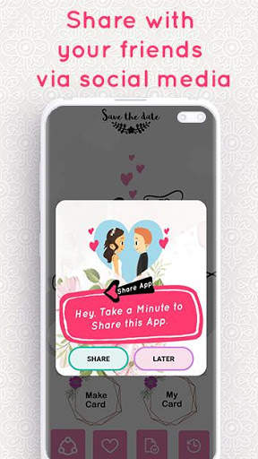 Wedding Card Maker(Save the date) screenshot 7