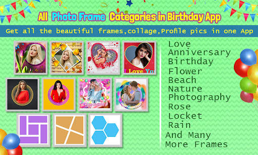 Birthday Photo Frame Maker App screenshot 3