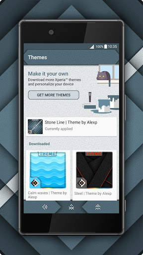 Stone Line Xperia™ theme screenshot 8