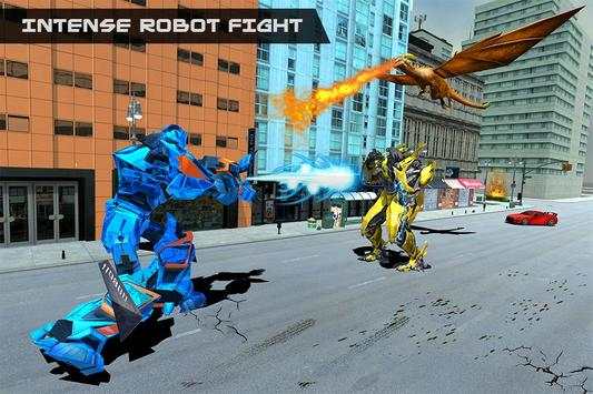 US Police Transform Robot Car Flying Fire Dragon screenshot 2