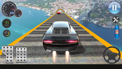 Speed Car Racing Stunts- Impossible Tracks screenshot 5