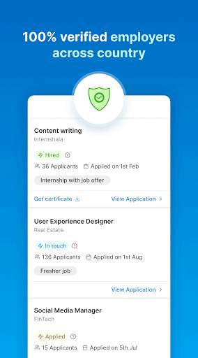 Internshala Internships & Jobs screenshot 4