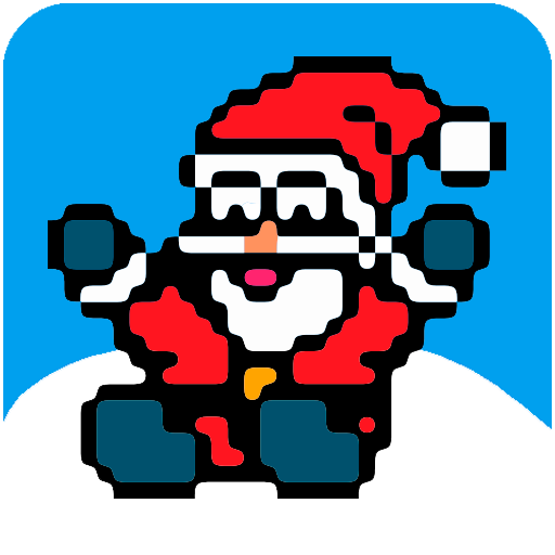 Santa Pixel Christmas games icon