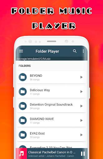Folder Music Player Free - Music Folder screenshot 1