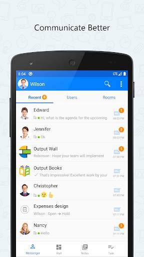 Output Messenger screenshot 2