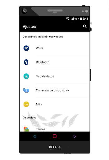 Tema-SXP Black-Colors screenshot 4