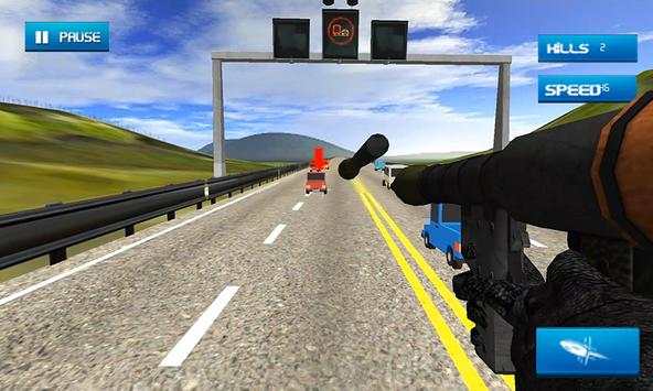 Death Racing Shooter Car Chase screenshot 3