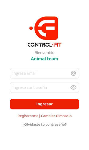 Control Fit App screenshot 1