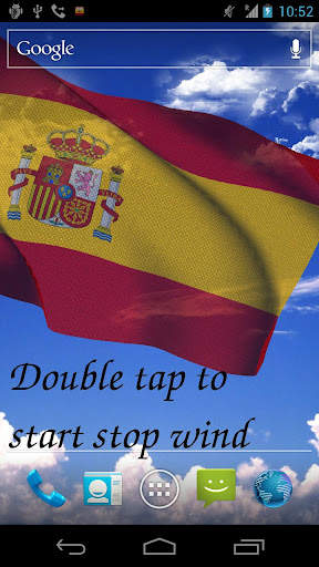 Spain Flag Live Wallpaper screenshot 2