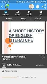 EXCELLENT HISTORY OF ENGLISH LITERATURE screenshot 3