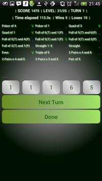 Doms roll dice poker game free screenshot 4