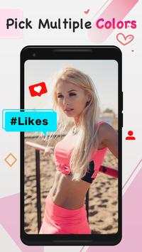 Likes Colorful Fonts for Instagram Posts screenshot 2