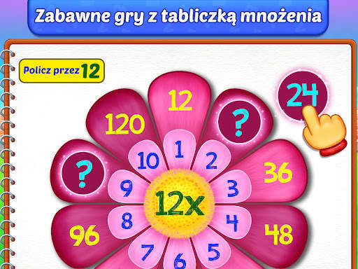 Gry mnożenia matematyka dzieci screenshot 11