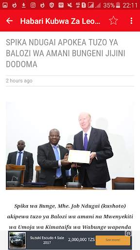 Habari Zote Mpya Tanzania -Trending News Tanzania screenshot 8