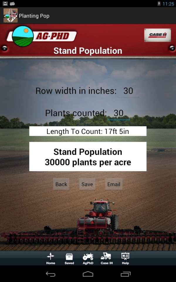 Planting Population Calculator screenshot 9