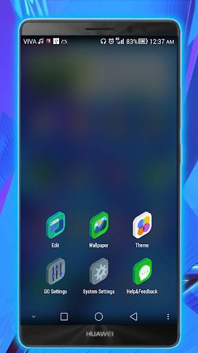 clear go launcher theme screenshot 5