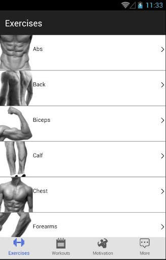 Gym Chart screenshot 1