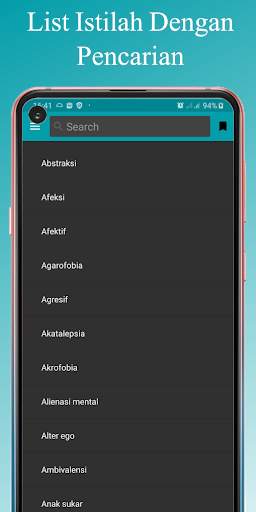 Kamus Psikologi Offline screenshot 1
