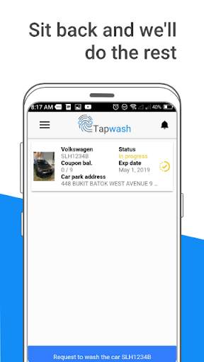 Tapwash - Overnight Eco Car Cleaning App screenshot 5