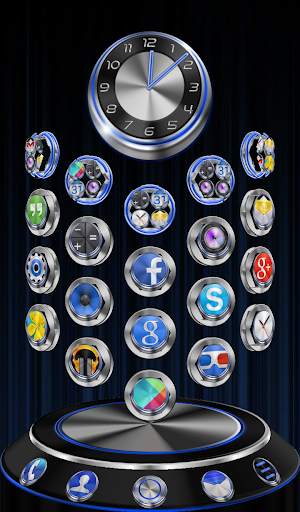 Next Launcher Theme Zenith 3D screenshot 2