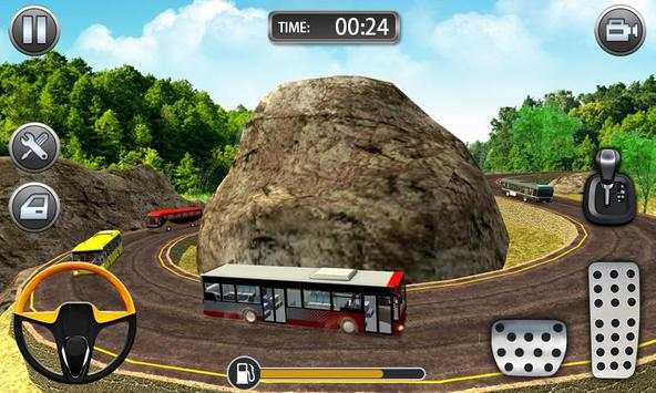 Hill Bus Racing Driving Simulator 2019 screenshot 1