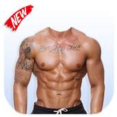 Men Body Suit Photo Editor : Abs, Beard, Tattoo 6.0