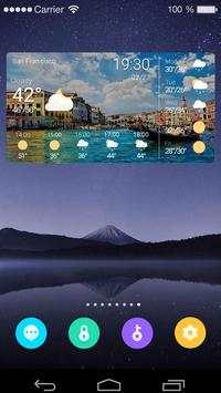Weather Clock Widget Venezia screenshot 3