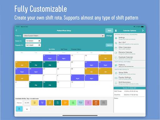 My Shift Planner - Calendar screenshot 11