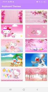 theme pink keyboard for Whatsapp screenshot 1