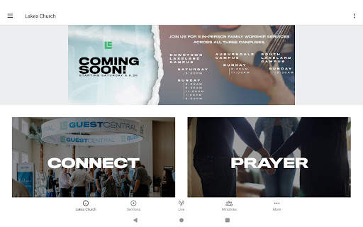 Lakes Church App 7 تصوير الشاشة