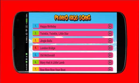 Piano : Kids Song screenshot 1
