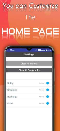 FoxPie Browser - Fast and lite FoxPie Browser screenshot 8