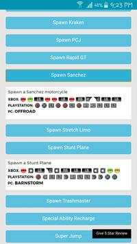 Cheats For GTA 5 screenshot 3