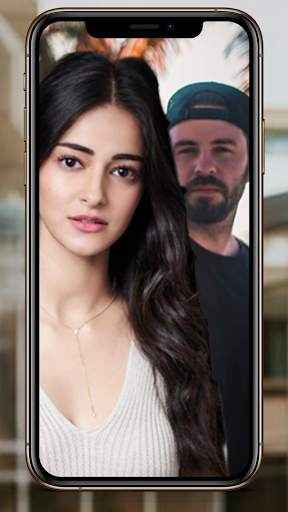 Selfie Photo with Ananya Panday screenshot 1