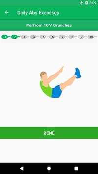 Six Pack Abs in 21 Days - Abs workout screenshot 5