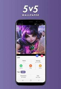 5v5 Wallpaper HD - ML Heroes screenshot 4