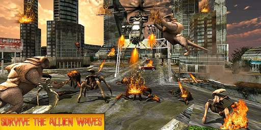 Alien Enemy Shooter Strike 3D screenshot 3