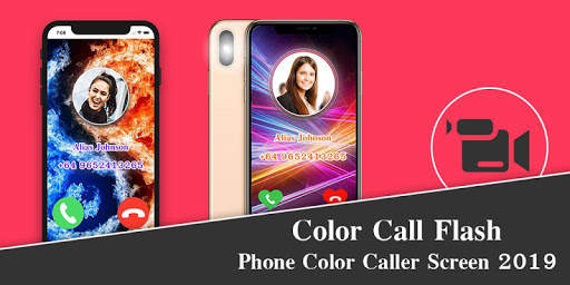 Color Call Flash - Phone Color Caller Screen 2019 screenshot 1