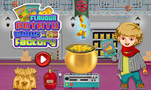 Potato Chips Factory Games - Delicious Food Maker screenshot 1
