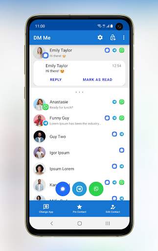 DM Me - All your Chats in One App screenshot 1