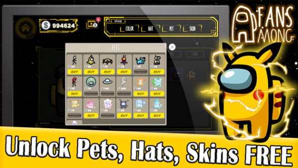 skin simulator for among us 2 screenshot 2