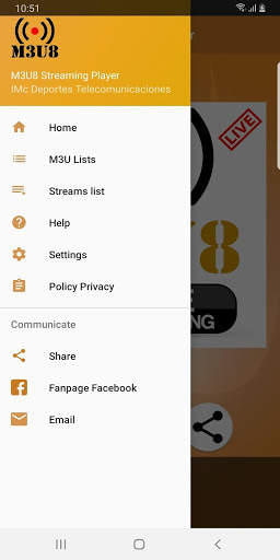 Live TV M3U8 Streaming Player screenshot 3