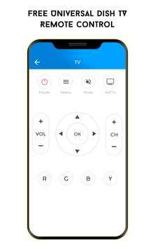 Free Universal Dish TV Remote Control screenshot 3