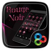 Rouge Noir Go Launcher Theme 5.99