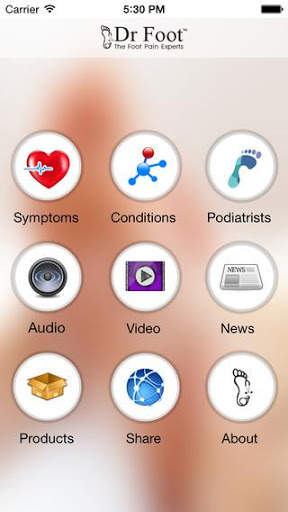 Dr Foot's Foot Pain Identifier screenshot 1