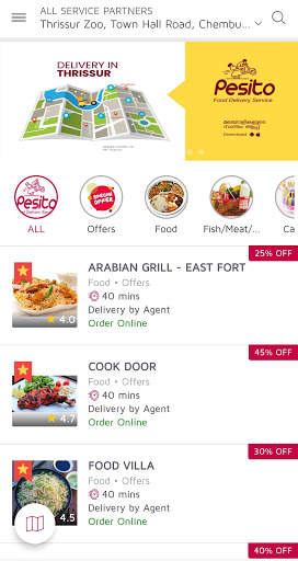 Pesito - Kerala's Own Food/Grocery Delivery App screenshot 7