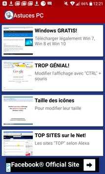 Astuce PC - Les meilleurs trucs Windows & Internet screenshot 2