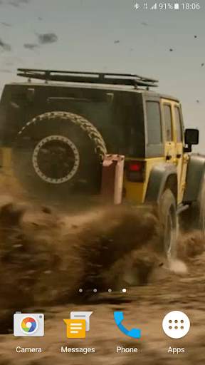 3D Desert Race Live Wallpaper screenshot 3