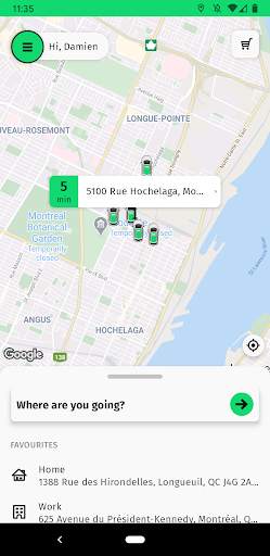 ​Téo, a green and local solution screenshot 2